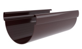 Желоб Дизайн 135 ПВХ Grand Line 3м шоколадный (RAL 8017) Центр Кровли