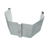 Крепление трубы для гофры на кирпич Vortex в2 Zn Центр Кровли