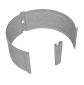 Крепление трубы круглой на кирпич Vortex Проект 146мм Zn Центр Кровли