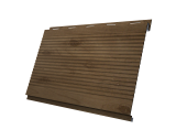 Софит Вертикаль 0,2 Grand Line gofr 0,45 Print Premium с пленкой Pine Wood Fresh Центр Кровли
