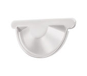 Заглушка торцевая универсальная Grand Line ПЭ 150мм RAL 9003 сигнальный белый Центр Кровли