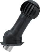 Комплект вентиляционный Gervent Twister для кровли Каскад изолированный 150/160мм серый графит Центр Кровли