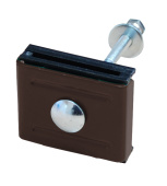 Крепление Скоба и болт М6х85 RAL 8017 Центр Кровли