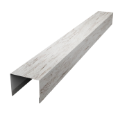 Крышка жалюзи Palermo 0,45 Print Elite Snow Wood TwinColor (2м) Центр Кровли