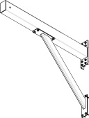Кронштейн под гасительную сетку RAL 6005 Центр Кровли