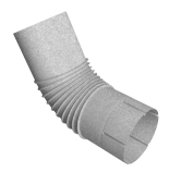 Колено трубы Vortex Проект 146мм Zn Центр Кровли