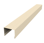 Крышка жалюзи Palermo 0,45 Print Elite Milky Wood TwinColor (3м) Центр Кровли