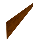 Ламель забора жалюзи Palermo 0,45 Print Premium Golden Wood Intense FTC Центр Кровли