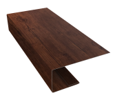 J-Профиль 18мм 0,45 Print-Double Premium Cherry Wood Fresh (3м) Центр Кровли