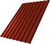 Профнастил С20A Grand Line 0,45 Drap СТ RAL 8004 терракота Центр Кровли