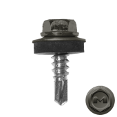 Саморез по металлу Daxmer 5,5х19 (250шт) сверло №3 RAL 7039 Центр Кровли