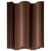 Рядная черепица Braas Таунус темно-коричневый Центр Кровли