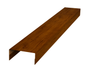 Крышка 45х20 жалюзи Texas 0,45 Print Premium Golden Wood Intense FTC (2,5м) Центр Кровли