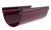 Желоб Дизайн 135 ПВХ Grand Line 3м бордо (RAL 3005) Центр Кровли