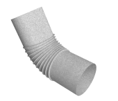 Колено стока трубы Vortex Проект 146мм Zn Центр Кровли