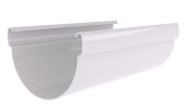 Желоб Дизайн 135 ПВХ Grand Line 3м белый (RAL 9003) Центр Кровли