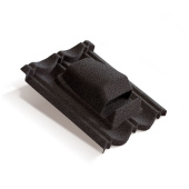 Вентилятор кровельный для композитной черепицы Metrotile RV75 MetroBond черный Центр Кровли