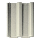 Рядная черепица Braas Франкфуртская серый Центр Кровли