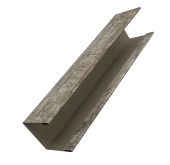 Крышка жалюзи Milan Slim 0,45 Print Elite Nordic Wood TwinColor (2м) Центр Кровли