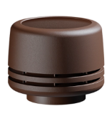 Колпак Docke Premium для вентиляционного выхода изолированного 110/500 тёмно-коричневый Центр Кровли