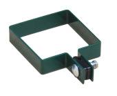 Крепление хомут крайний 80х80 RAL 6005 Центр Кровли