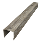 Стойка боковая крепежная для забора жалюзи Palermo 0,45 Print Elite Nordic Wood TwinColor (1,8м) Центр Кровли