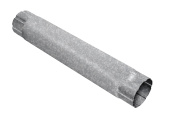 Труба круглая соединительная Grand Line ZN 100мм 1м Zn цинк Центр Кровли