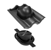 Элемент проходной Vilpe Tiili 2К черный Центр Кровли