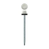 Саморез кровельный Daxmer 4,8х70 (100шт) сверло №1 RAL 9002 Центр Кровли