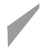 Ламель забора жалюзи Палермо Grand Line 0,5 Сатин RAL 9006 бело-алюминиевый Центр Кровли