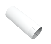 Труба круглая Vortex Проект 146мм 2 м RAL 9003 сигнальный белый Центр Кровли