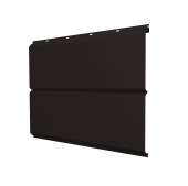 ЭкоБрус новый Grand Line 0,5 Сатин матовый RAL 9005 черный Центр Кровли