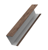 Крышка жалюзи Milan,Tokyo 0,45 Print Premium Almond Wood Fresh (2м) Центр Кровли