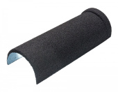 Конек полукруглый для композитной черепицы Luxard морион (0,395м) Центр Кровли