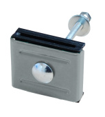 Крепление Скоба и болт М6х85 RAL 7040 Центр Кровли