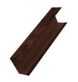 Крышка жалюзи Milan, Tokyo (для калиток, ворот) 0,45 Print Premium Cherry Wood Dark FTC (2м) Центр Кровли