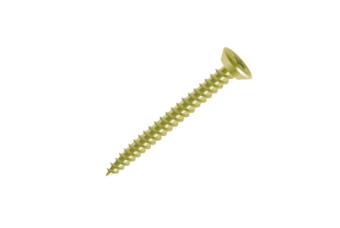 картинка Шуруп по бетону 7,5х112 (100шт) шлиц Torx 30 желтый цинк (пакет) Центр Кровли
