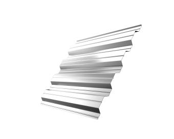 фото Профнастил НС44A 0,5 Satin RAL 9003 сигнальный белый Центр Кровли картинка Профнастил НС44A 0,5 Satin RAL 9003 сигнальный белый Центр Кровли