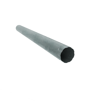 картинка Труба круглая Optima 150 мм 3м Zn Центр Кровли