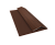Планка финишная БХ new 0,45 Print Elite Choco Wood TwinColor (2м) Центр Кровли