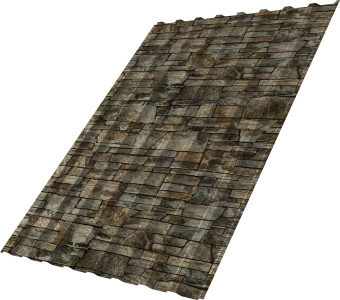 картинка Профнастил С20B Grand Line 0,45 Принт Элит Камень TwinColor Центр Кровли