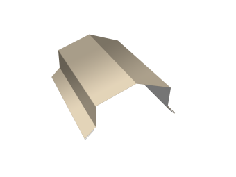 фото Парапетная крышка угольная 125мм Grand Line 0,45 ПЭ с пленкой RAL 1015 светлая слоновая кость (2м) Центр Кровли картинка Парапетная крышка угольная 125мм Grand Line 0,45 ПЭ с пленкой RAL 1015 светлая слоновая кость (2м) Центр Кровли