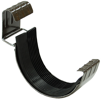 картинка Соединитель желоба Grand Line ПУ 150мм RR 32 темно-коричневый Центр Кровли