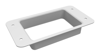 картинка Приемник воды прямоугольный Vortex в2 RAL 9003 сигнальный белый Центр Кровли