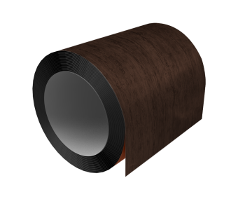 картинка Отмотка 0,45 Print Elite с пленкой Antique Wood TwinColor Центр Кровли