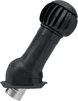 фото Комплект вентиляционный Gervent Twister для кровли Каскад изолированный 150/160мм серый графит Центр Кровли картинка Комплект вентиляционный Gervent Twister для кровли Каскад изолированный 150/160мм серый графит Центр Кровли