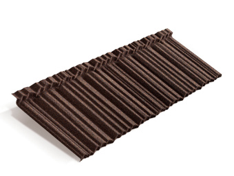 картинка Лист композитной черепицы Metrotile MetroShake 2 кофе Центр Кровли