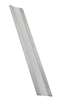 картинка Крепежная планка жалюзи Milan, Milan Slim, Tokyo 0,45 Print Elite Snow Wood TwinColor (2м) Центр Кровли