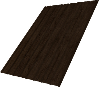 картинка Профнастил С10B Grand Line 0,45 Принт Элит двухсторонний Античный дуб Центр Кровли