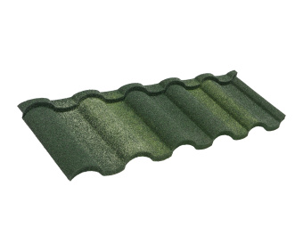 картинка Лист композитной черепицы Luxard Roman малахит Центр Кровли